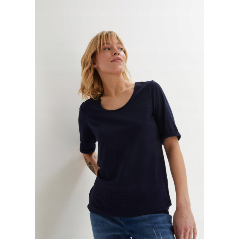 Blue T-shirt with elastic waistband John Baner, size S/M 