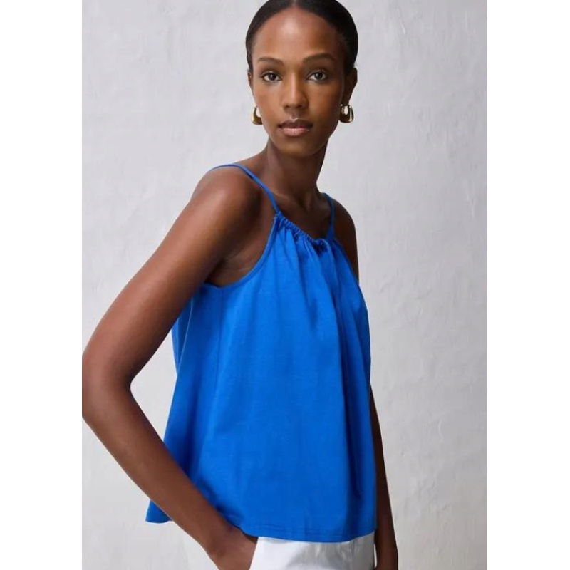 Strappy top, blue, BPC Collection, size S-M