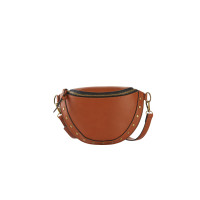 Faux leather handbag, brown BPC collection