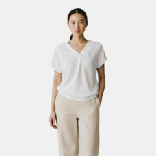 Bodyflirt, white blouse with silver collar