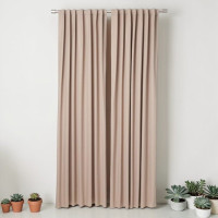 Beige curtains 135x244 cm