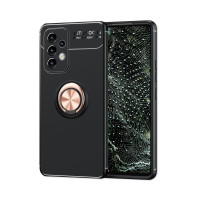 Phone protective case, cover case Samsung Galaxy A32 4G, black, magnetic, with ring