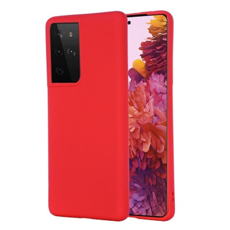 Phone protective case, cover case Samsung Galaxy S21 Ultra red