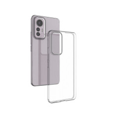 Telefona aizsarg maciņš, vāciņš case Xiaomi 12 5G, silikona caurspīdīgs