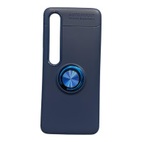 Phone protective case, cover Xiaomi 10/10 Pro, blue, magnetic, with ring