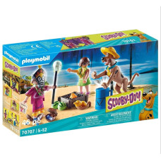 Playmobil lego konstruktors Scooby Doo! Skubij Dū! Piedzīvojums ar raganu ārstu, 70707, 46 gab
