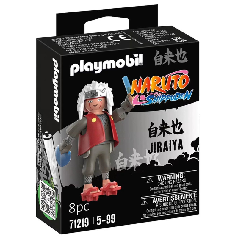 Playmobil lego constructor figurine Naruto Shippuden Jiraiya, 71219, 8 pcs