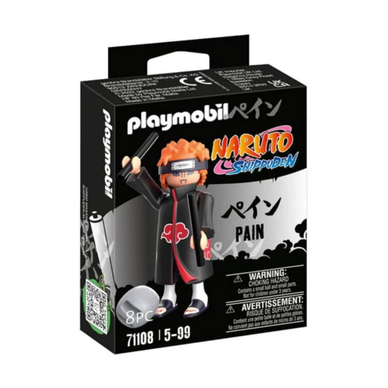 Playmobil lego constructor figure Naruto Shippuden Pain 71108, 8 pcs