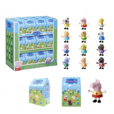 Peppa Pig draugu pārsteigums, figūriņa cūciņa Peppa, 1 no 12 kolekcionējamām figūriņām