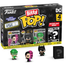 Figūru komplekts Funko Bitty POP! Betmens, Batman 85th Two Face, Batman, The Riddler 4 gab