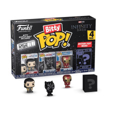Figūru komplekts Funko Bitty POP! Marvel The Infinity Saga Dzelzs vīrs, Black Panther, Loki, Iron Man 4 gab