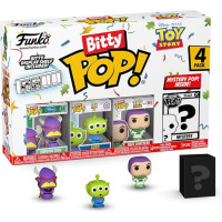 Figure set Funko Bitty POP! Toy Story Zurg, Toy Story Alien, Buzz, Emperor Zurg Lightyear 4 pcs