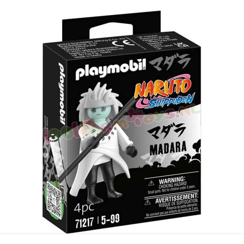 Playmobil lego constructor figure Naruto Shippuden Madara Rikudou Sennin Mode, 71217, 4 pcs