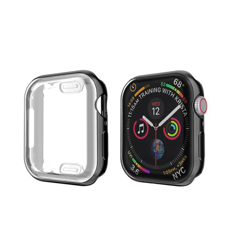 Силиконовый чехол для Apple Watch — прозрачный, 41 мм, Series 4/5/6