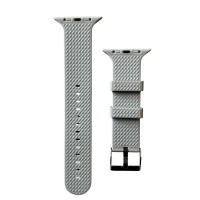 Silicone watch sport strap, Apple Watch strap, gray 42/44/45 mm