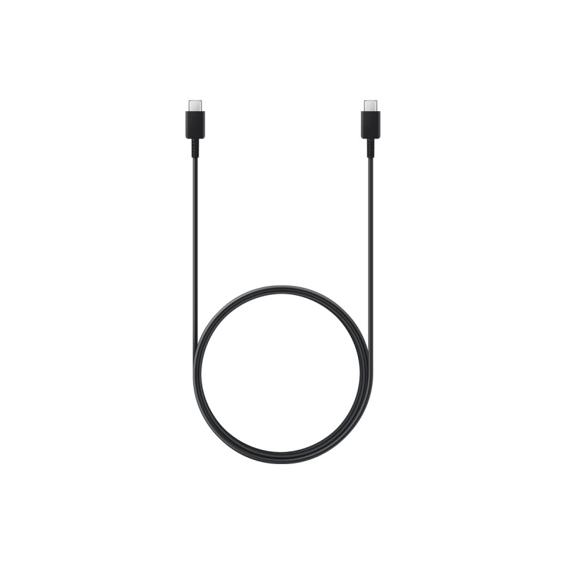 Кабель для зарядки Samsung Type-C - Type-C (3А), 1 м, черный, EP-DG980