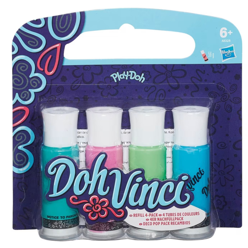 Plastilīna komplekts DohVinci Play-Doh 4 gab