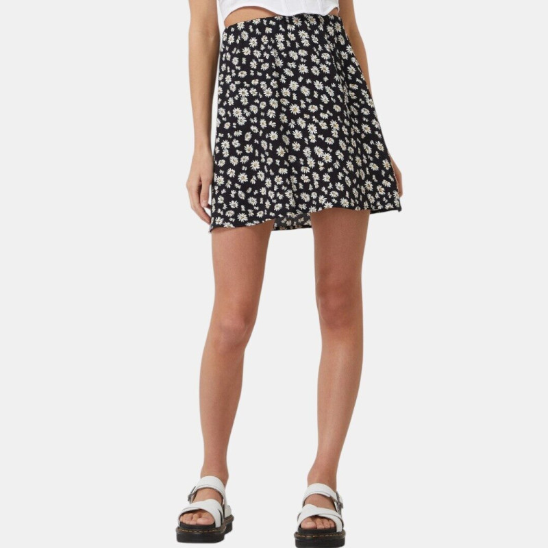 Tom Tailor Denim skirt with flowers