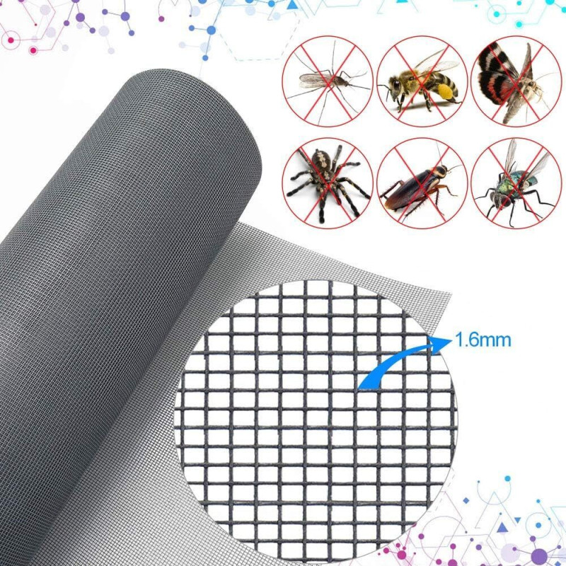 Mosquito net, mesh, blinds canvas net, 1.2 x 2.5 m
