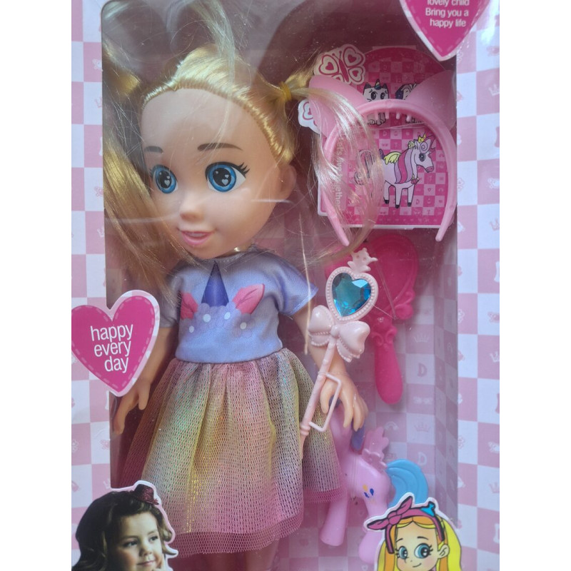 Кукла Love Doll с юбкой из тюля, 26 см
