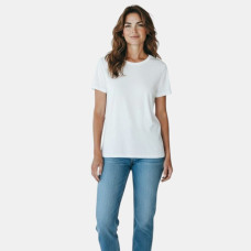 Majestic Filatures balts T-krekls
