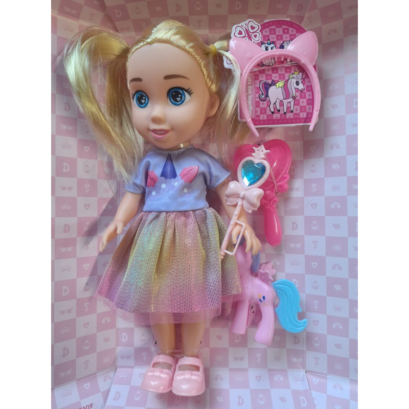 Кукла Love Doll с юбкой из тюля, 26 см