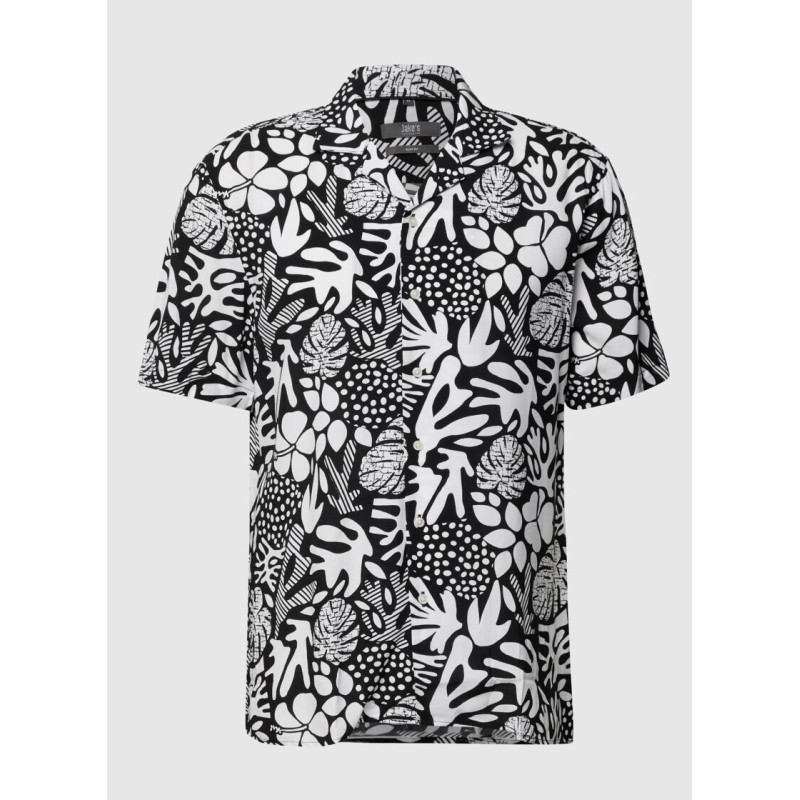 Рубашка Jake's collection с пальмовыми листьями, размер XXL