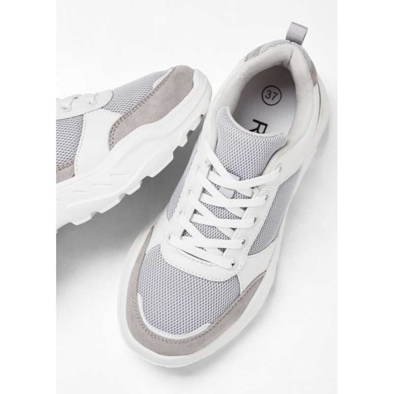 Rainbow gray sports shoes