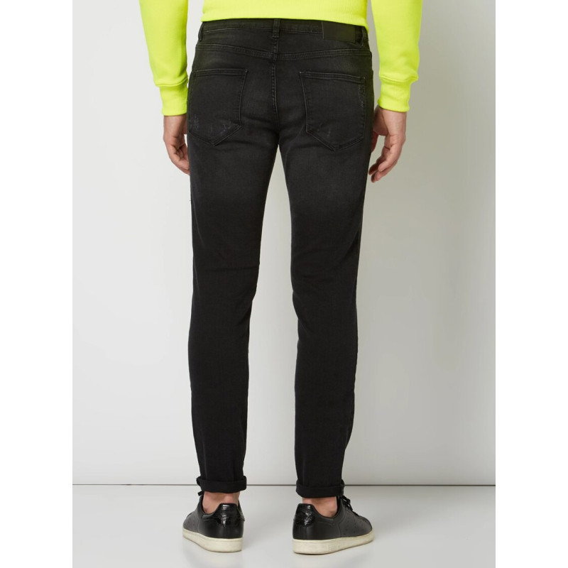 Review black jeans with inscriptions, size W29, L30