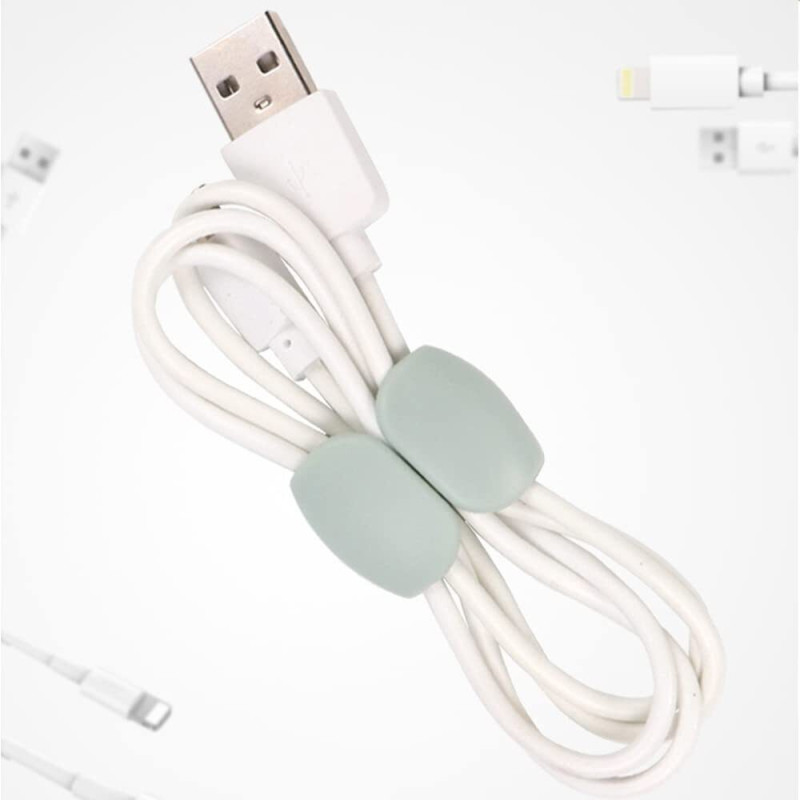 12 pcs Charging cable holder, cable clips, organizer